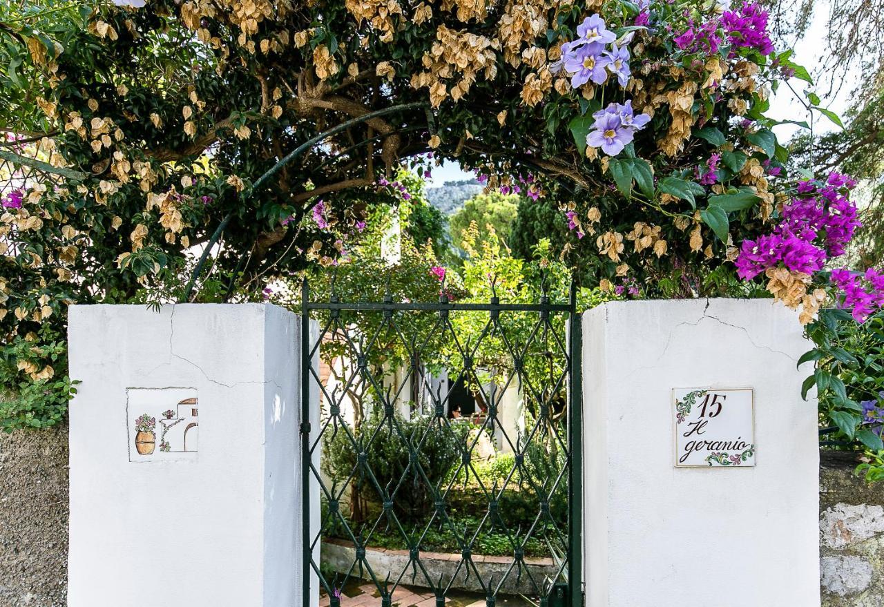 Il Geranio Bed and Breakfast Anacapri  Exteriör bild